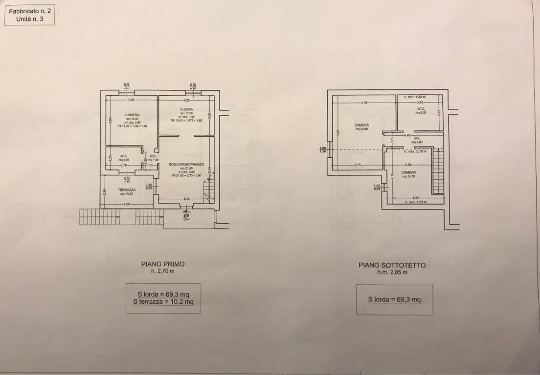 Appartamento mq. 140 in Quadrifamiliare NUOVA 