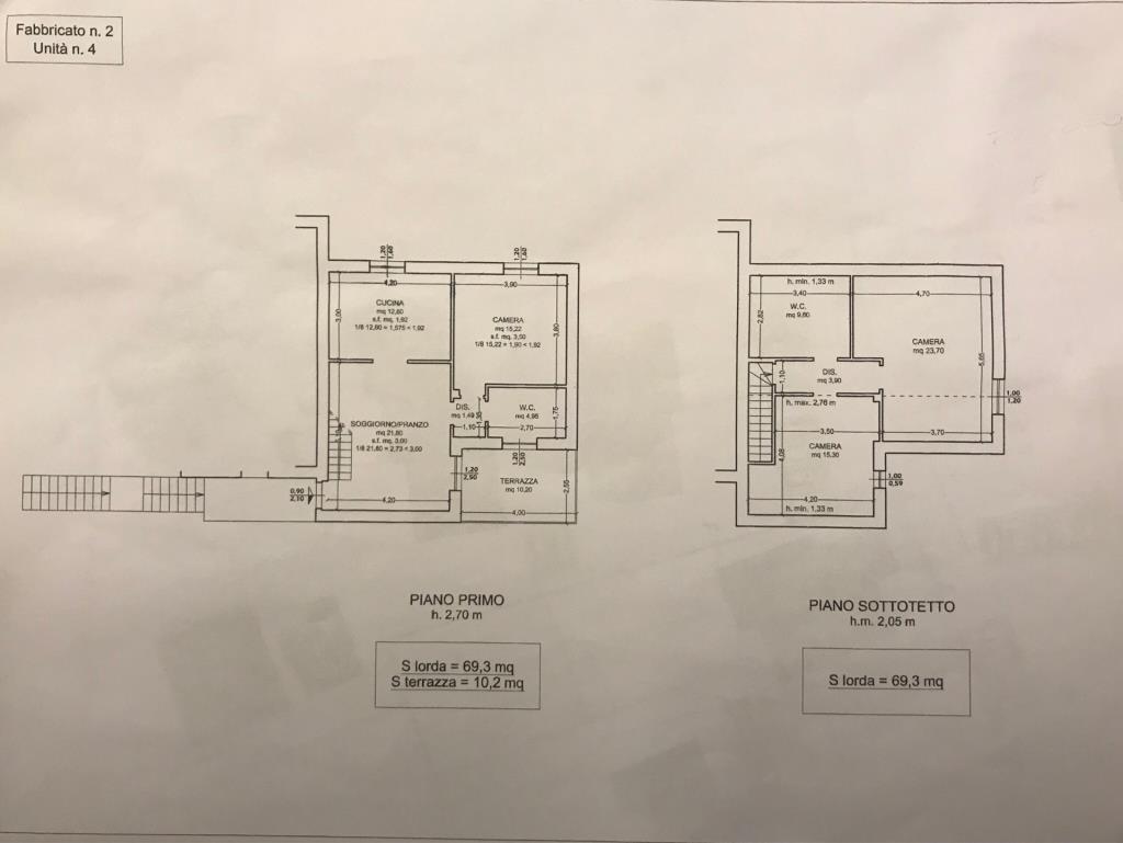 Appartamento mq. 140 in Quadrifamiliare NUOVA 