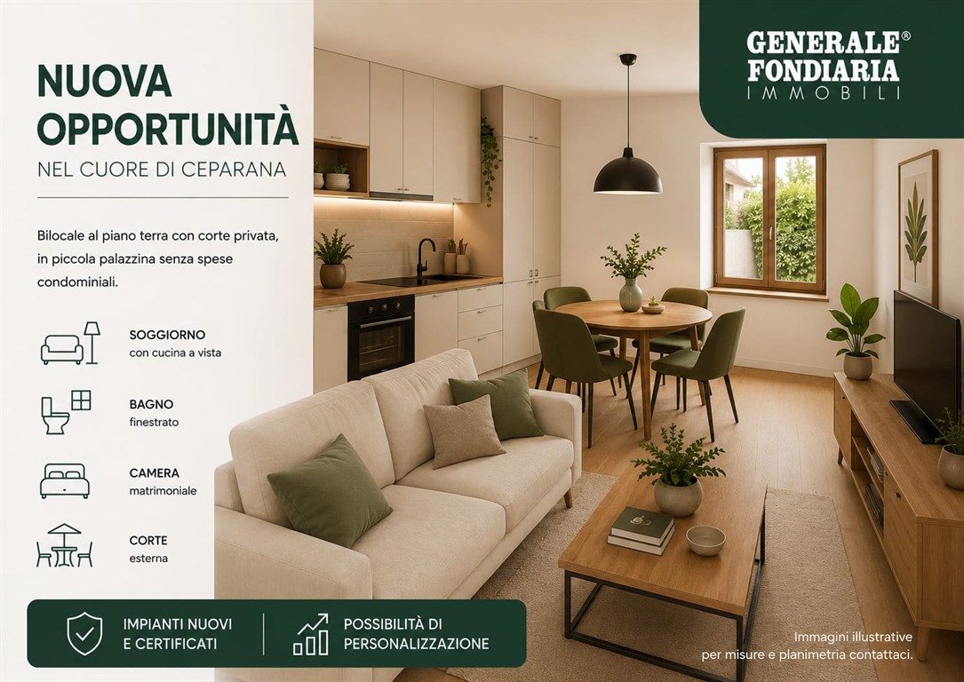 Ceparana centro, bilocale di nuova ristrutturazione