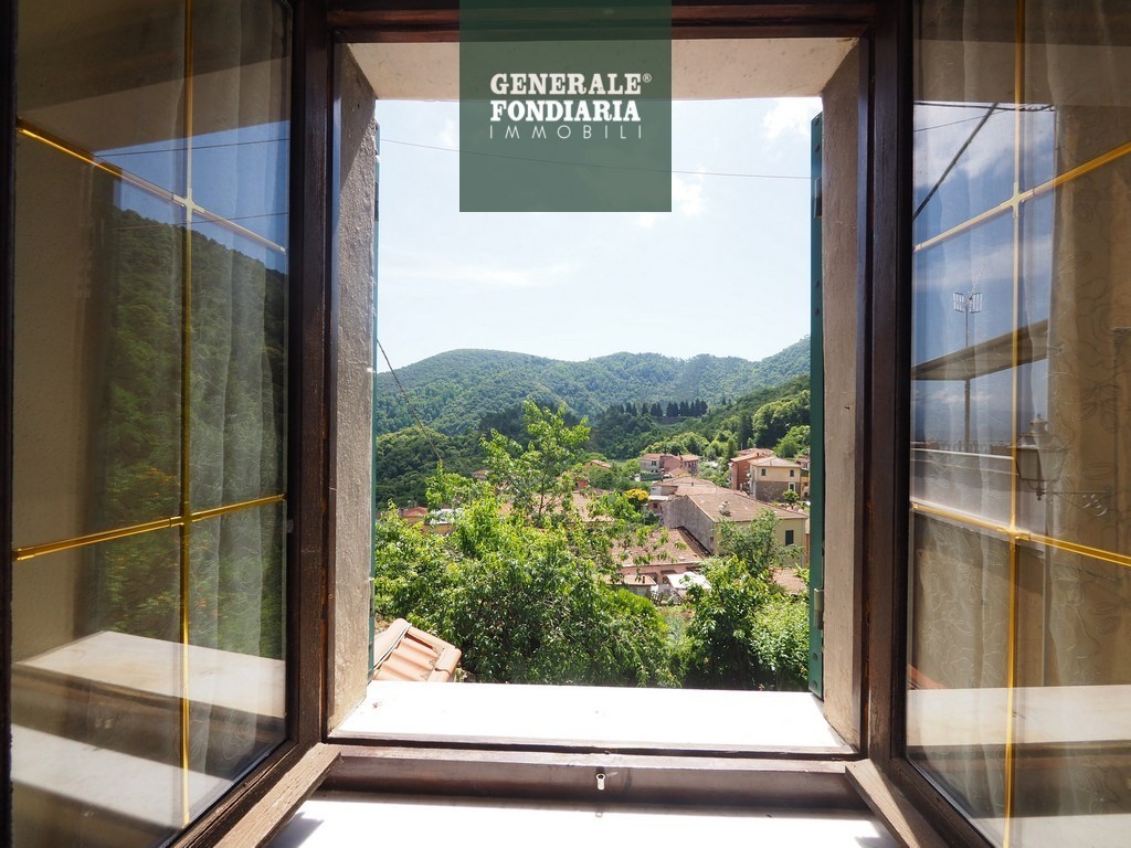 Appartamento con corte privata e due cantine, Biassa.